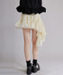 Layered Side-Flare Skirt